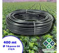 TUBO ALA GOCCIOLANTE 16 PASSO 50 PER IRRIGAZIONE A GOCCIA COLTURE