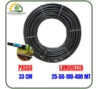 TUBO ALA GOCCIOLANTE IRRITEC IN POLIETILENE PASSO 20-33-40 ⌀16MM IRRIGAZIONE GOC