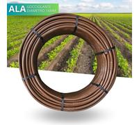 Tubo Ala Gocciolante Rigida Marrone Passo 20 30 33 d.16 per Irrigazione a Goccia