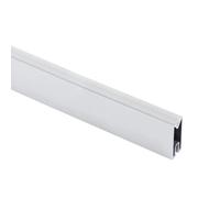 TUBO ALLUMINIO RETTANGOLARE MM.30X15 MT 2.35 ARGEN