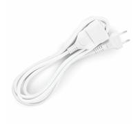 Tubo allungato 2 x 1 mm, 5 m bianco, ideale per collegamenti d'acqua e applicazioni di giardinaggio.