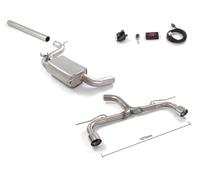 Kit Scarico RAGAZZON per VW Golf Mk7.5 2.0TSI GTi TCR(213kW) 19>20 - 50.1061.61