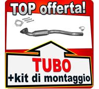 Tubo Anteriore per OPEL MERIVA A 1.7 DTi 75CV 2003-12.2005 Marmitta Flex