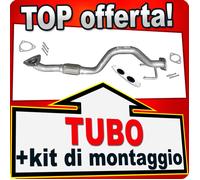 Tubo anteriore SEAT ALTEA LEON SKODA OCTAVIA VW GOLF V VI PLUS 1.4 con supporto