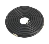 Tubo Aria 15m X Ø10mm Con 0.6cmBSP Sindacati Resistente - Sealey Ah15rx/38 Nuovo