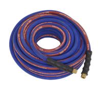 Tubo Aria 20m X Ø10mm Con 0.6cmBSP Sindacati extra-Heavy-Duty - Sealey Ah20r/38