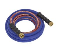 Tubo Aria 5m X Ø13mm Con 1.3cmBSP Sindacati extra-Heavy-Duty - Sealey Ah5r/12