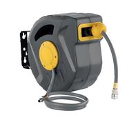 Tubo Aria Compressa 10m - Avvolgitore Automatico con Staffa da Parete