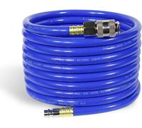 TUBO ARIA COMPRESSA PVC COMPRESSORE 5 METRI UNIVERSALE ATTACCO RAPIDO 1/4"