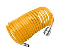 Tubo aria compressa spiralato 8mm per compressore raccordi inclusi 12 bar Ingco