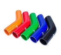 Tubo aria intercooler turbo acqua gomito riduttore silicone 45' 19/25mm