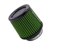 Tubo Aspirazione Aria Filtro Aria Sportivo Ad Alto Flusso 2,5 3" 3,5 4 Pollici Universale Ingresso Aria 63 Mm 76 Mm 80 Mm 89 Mm 101 Mm Filtri Aspirazione Aria Fredda Tubo Flessibile(101mm-Green)