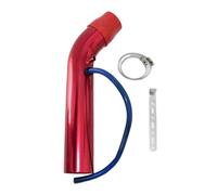 Tubo Aspirazione Aria Per Civic 01-UP EX 3" 76mm Kit Tubo Di Aspirazione Aria Fredda Per Auto Turbo Induction Pipe Racing Aria Tubo Aspirazione(Red)