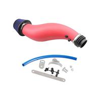 Tubo Aspirazione Aria Per Civic 1992-2000 EK EG Con Filtro Dell'aria A Cono Ad Alto Flusso Aspirazione Aria Fredda In Starter Kit Scatola Tubi Condotto In Carbonio Presa D'aria(Rosso)