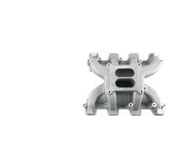 Tubo Aspirazione Aria Per GM LS1 LS2 LS6 Sistema Di Aspirazione Aria Satinato In Alluminio Per Holley 300-130 Collettore Di Aspirazione A Doppio Piano Con Carburatore Aspirazione Dell'Aria