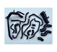 Tubo Aspirazione Aria Per Land Per Rover Per Discovery 2 TD5 1999-2004 Silicone Intercooler Turbo Per Caricabatterie Radiatore Riscaldatore Radiatore Olio Tubo Refrigerante Snorkel Head(Nero)