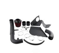 Tubo Aspirazione Aria Per VW Per Golf Per GTI MK6 2.0 Per EA888 2gen 11-12 MOTORE Kit Tubo Di Aspirazione Aria Fredda Filtro Protezione Aria Tubo Aspirazione(Black pipe RED FILTE)