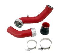 Tubo Aspirazione Aria Turbo Kit Tubo Di Aspirazione, Intercooler E Turbocompressore 13717604033 Per BMW N55 F25 X3 F26 X4 F3X F2X Aspirazione Aria Auto(N55 F26 X3-red)