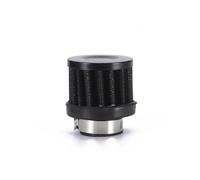 Tubo Aspirazione Auto PER Filtro Aria Auto Universale Da 25 Mm Con Clip Presa D'aria Fredda Rotonda Conica Automatica Da 1 Pollice(BLACK)