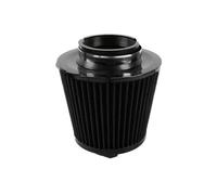 Tubo Aspirazione Auto PER Filtro Aria Fredda Power Flow Sportivo In Acciaio Inossidabile Da 76 Mm Kit Di Induzione Per Filtro Di Aspirazione(Iron Black A)