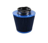 Tubo Aspirazione Auto PER Filtro Aria Fredda Power Flow Sportivo In Acciaio Inossidabile Da 76 Mm Kit Di Induzione Per Filtro Di Aspirazione(Iron Blue A)