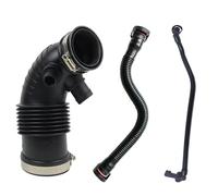 Tubo Aspirazione Automobile Per BMW F20 F21 F30 Tubo Flessibile Di Aspirazione Dell'aria Con Filtro E Anello In Acciaio 11157608144 11157614690 13717597586(1 set)