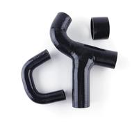 Tubo aspirazione dell'Aria Kit Tubo Flessibile Di Aspirazione In Silicone Per Subaru Per Impreza WRX STI GDB GDA EJ20 2.0L Turbo Vers 7/8/9 2000-2008(Nero)