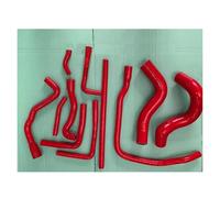 Tubo Aspirazione Dell'aria Per BMW E30 M40 318i 316i 1.8L Veicoli Senza Aria Condizionata Tubo Flessibile Radiatore Liquido Raffreddamento In Silicone Tubo Riscaldatore(Rosso)