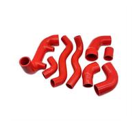 Tubo Aspirazione Dell'aria Per Fiat Per Uno Per Turbo Ie 1.3 MK1 1983-89 Kit Tubo Flessibile In Silicone Intercooler+Radiatore+Connettore Ricambio Presa D'aria Tubo In Silicone(Rosso)