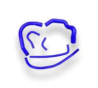 Tubo Aspirazione Dell'aria PER Jeep PER Cherokee XJ 4.0L Con 6 Cilindri 91-01 Tubo Flessibile Liquido Raffreddamento Radiatore In Silicone Tubo Flessibile Superiore E Inferiore(6pcs blue)