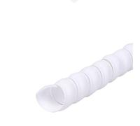 Tubo avvolgitore ordinato dei cavi, Guaina protettiva for tubo cavo da 8 mm, 10 mm, 12 mm, 16 mm e 20 mm, avvolge il cavo(White,ID 16MM-5 METERS)
