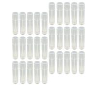 Tubo Balsamo Labbra Fai da Te 5g, Contenitore Trasparente 30 Pezzi | Gloss e Olio Labbra, Chiusura Anti Perdita, Plastica PP Pet, Uso Professionale e Postazione Make-up