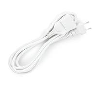 Tubo bianco 2 x 1 mm, lunghezza 4 m, ideale per la guida di liquidi e applicazioni in giardinaggio e idraulico.
