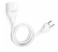 Tubo bianco da 2 m, 3 x 1,5 mm, flessibile e resistente, ideale per collegamenti d'acqua e uso in giardinaggio.