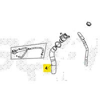 TUBO BOCCHETTONE SERBATOIO BENZINA SYM JOYRIDE 300 2022 LJ30W2-EU