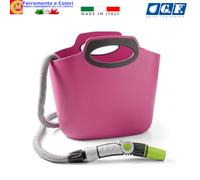 Tubo BORSA Acqua Estendibile 30 Metri Giardino AQUAPOP Mini Lancia 3 Jet 3/4''