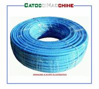 TUBO CALIBRATO IN COPEY AZZURRO PER ARIA COMPRESSA MISURE 4 X 6 - 6 X 8 - 8 X 10