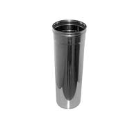 Tubo Camini Wierer in Acciaio Inox Lunghezza: 100 cm Vari Diametri
