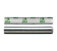 Tubo canna fumaria (20x85x300cm) telescopico flex AIR Silver FN2024