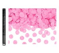 wYw Tubo Cannone Spara Coriandoli Rosa per Gender Reveal Party (Femmina)