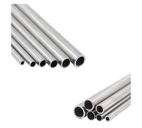 Tubo capillare tondo in acciaio inossidabile 304, kit di assortimento 2 pezzi da 5 mm-22 mm, tubi metallici di precisione da 250 mm di lunghezza(23x1mm)