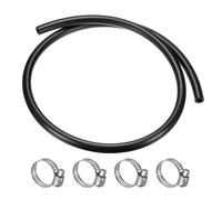 Tubo carburante 12.7mm ID 20.5mm OD 4.9ft NBR 302℉ per con 4 fascette