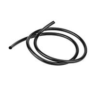 Tubo carburante per moto, Motocicletta universale per moto in gomma non intrecciata Tubo benzina Olio Tubo flessibile 1 m di lunghezza Nero