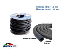 TUBO CARBURANTE TELATO INTERNO - 7.5X14.5 MM - 01 ROTOLO DA 20 METRI - VARIE APP