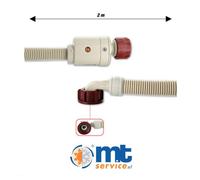 TUBO CARICO ACQUASTOP L. 200cm - MAX 90°C - 0,2/10bar - 3/4 FF