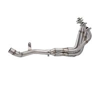 Tubo Centrale Di Scarico Compatibile Con Per Z900 A2 2017-2024 Silenziatore Per Sistema Di Scarico Moto 51mm Tubo Di Collegamento Testa Anteriore Accessori Per Moto