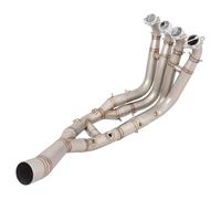 Tubo Centrale Di Scarico Per Moto Per B&MW S1000RR 2019-2023 Scarico Fuga Moto Terminali Di Scarico Silenziatori Tubo Di Intestazione Connettore Anteriore Tubo Di Collegamento