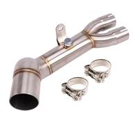 Tubo Centrale Di Scarico Per Moto Per Cb1000R 2009-2018 Slip On Moto Silenziatori Di Scarico Terminali Di Scarico Espaces Tubo Collegamento Centrale In Acciaio Inossidabile Collegare