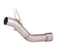Tubo Centrale Di Scarico Per Moto Per D&UCATI Per Mon&ster 821 1200 1200S 2014-2016 Scarico Per Moto Escape Modiifed 51MM Tubo Di Collegamento Centrale Silenziatore