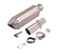 Tubo Centrale Di Scarico Per Moto Per K&YMCO AK550 AK 550 Moto Scarico Fuga Systen Modificato Centrale Di Collegamento Tubo Di Collegamento 51mm Silenziatore Slip On(Type 7)